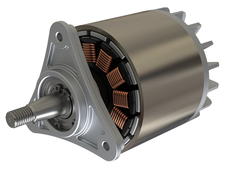 Outer rotor motor range